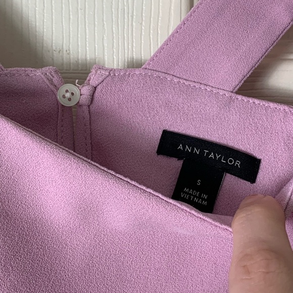 Ann Taylor | Lilac Flowy Layered Tank - Small - Picture 3 of 6